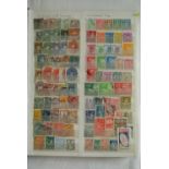 A stockbook of stamps from South America including Brazil, Argentina, etc