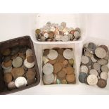 A mixed collection of English coinage mainly mid 20th century and later