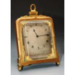 Attributed to Thomas Cole of London, ormolu strutt clock of high quality, eight day balance