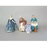 Four Royal Doulton figures - Grandma HN2052, The Favourite HN2249, Fragrance HN2234 and Ivy HN1768