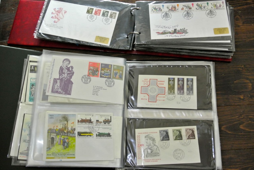 Two albums of GB fdc's - Image 2 of 2