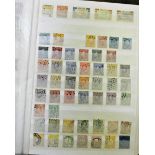 A world stamps collection in two stockbooks including Belgium, The Netherlands, Portugal, Romania,