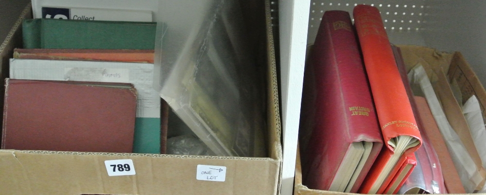 Two boxes containing Lever Arch files, 15 albums (one empty) loose sheets and presentation packs - Bild 3 aus 3