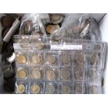 Over six kilograms of British and worldwide coins