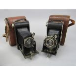 Kodak 620 eight shot camera in case, together with an AGFA 120 eight shot camera in case (2)