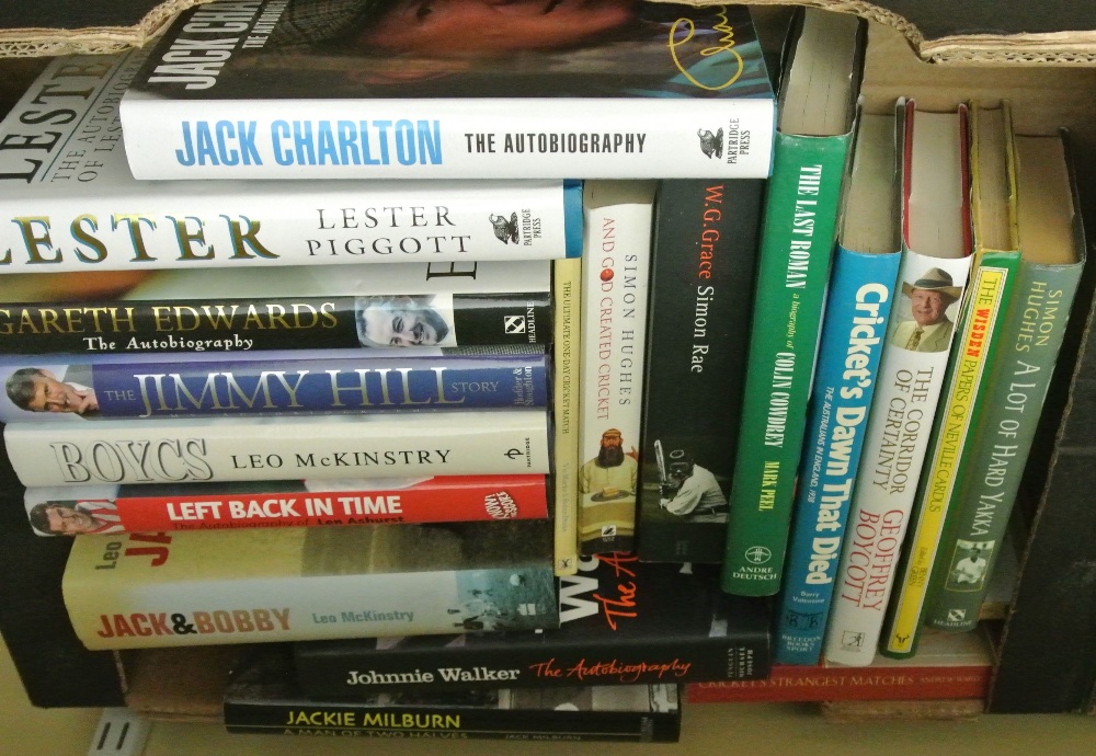 Three boxes of good quality cricket related books - Image 3 of 3