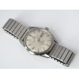 Watches of Switzerland Ltd Automatic Seafarer gentleman's wrist watch, the silvered dial with