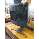 Vintage Bang & Olufsen television on stand, 74 cm high