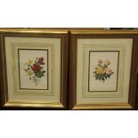 Set of six framed botanical prints, together with a further set of six Tate Gallery prints and two