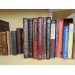 A large collection of miscellaneous books including eleven Folio Society editions, various 19th