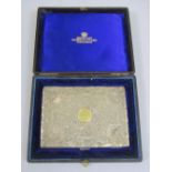 Victorian silver diary, the case engraved with scrolled foliage and Celtic knots enclosing an