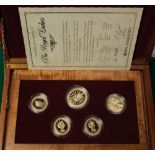 Royal Australian Mint - The Royal Ladies Limited Edition of 5,000 - 1992, comprising four $250 coins