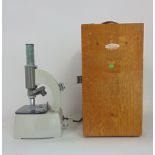 Oak cased Prior of England microscope