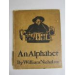 An Alphabet by William Nicholson, published by William Heinemann, London 1898, with twenty six