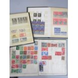 Two boxes containing a quantity of GB and world stamps, albums, catalogues, booklets, etc