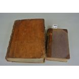 Robert Ainsworth Dictionary - English & Latin, further parts by Thomas Morell, leather bound 1773,