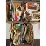 Three boxes containing a very large quantity of stamps in envelopes, etc