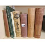 A collection of books about country pursuits and related subjects including The Badminton Magazine