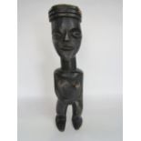 Tribal interest - Carved African fertility type figure, 55cm high