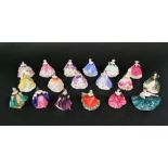 A set of 6 Royal Doulton figures from the Michael Doulton signature edition - Ninette HN3248