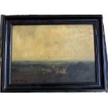 Joseph Longhurst RA (British 1874-1922) - Landscape with ploughing team, oil on canvas, signed