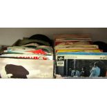 An extensive collection 45 rpm singles - mostly pop including The Yardbirds, Enya, Elvis Presley,