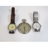 A mixed collection of watches to include two Braille watches one by Hymoser, the other Tavannes;