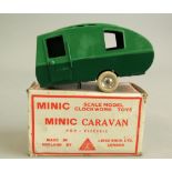 Lines Bros Minic Caravan with original box