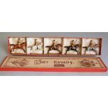 W Britains - British Boar Calvary with original box, set 6