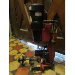 A Rexon model number SM16A electric powered bench top pillar drill