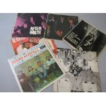 Six Lp's including Revolver, The Rolling Stones - Out of our heads, etc