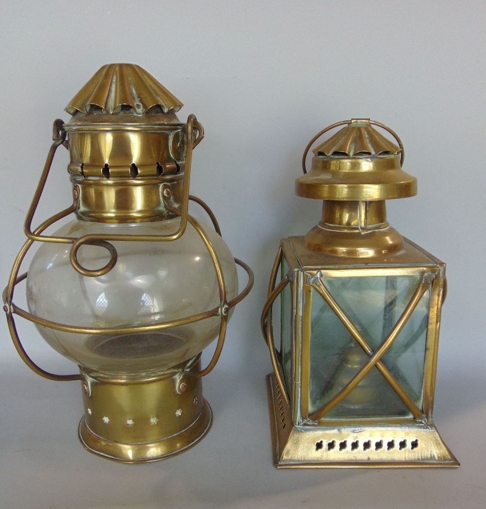 A mixed collection of miscellaneous items to include copper jelly moulds, various brassware, glass - Image 2 of 4