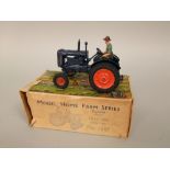 W Britain - Model Home Farm Series, Fordson Major no 128F, complete with driver and original box