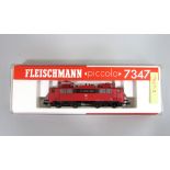 FLEISCHMANN DB IC/EC Electric Locomotive Class 111 Cat No: 7347 with sprung pantographs, current