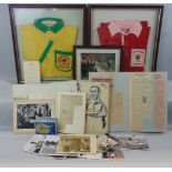 Football Memorabilia of the Late George Lowrie - 1919 - 1989, International Player for Wales. Having