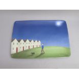 ROYAL WORCESTER, PAUL HORTON DESIGN RECTANGULAR DISH (28.5cm x 39cm)