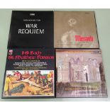 COLLECTION OF CLASSICAL RECORDS INCLUDING FOUR BOXED SETS, HANDEL'S MESSIAH, CONDUCTED BY