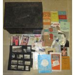 OVER 600 POSTCARDS, BOOKS, GENERAL EPHEMERA, MAPS/TOWN GUIDES, SPY CARTOON ETC. (A LOT)