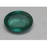 OVAL CUT EMERALD, 3.37ct