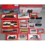 GOOD QUANTITY OF HORNBY ROLLING STOCK, TRACK AND SIX LOCOMOTIVES INC, FLYING SCOTSMAN BOXED SETS x