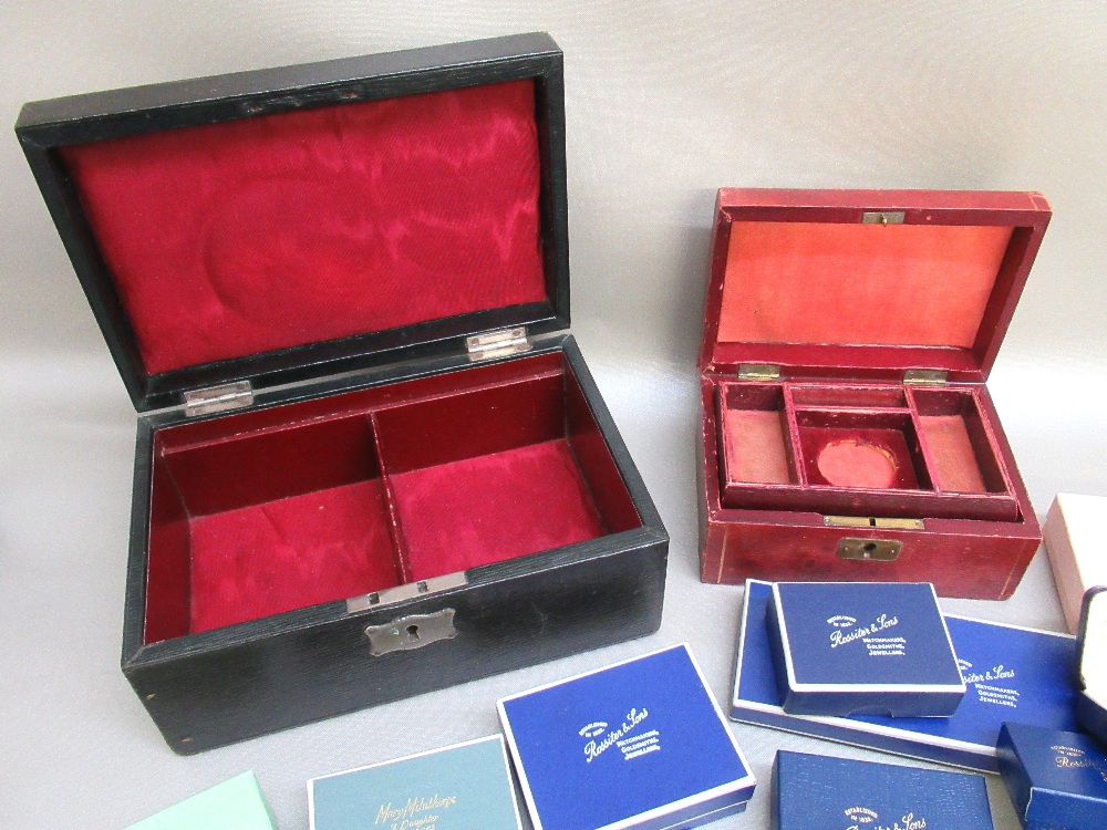 COLLECTION OF 25 RETAILERS' JEWELLERY BOXES INCLUDING SELFRIDGES LTD., GARNISH & WINKLES ( - Bild 2 aus 4