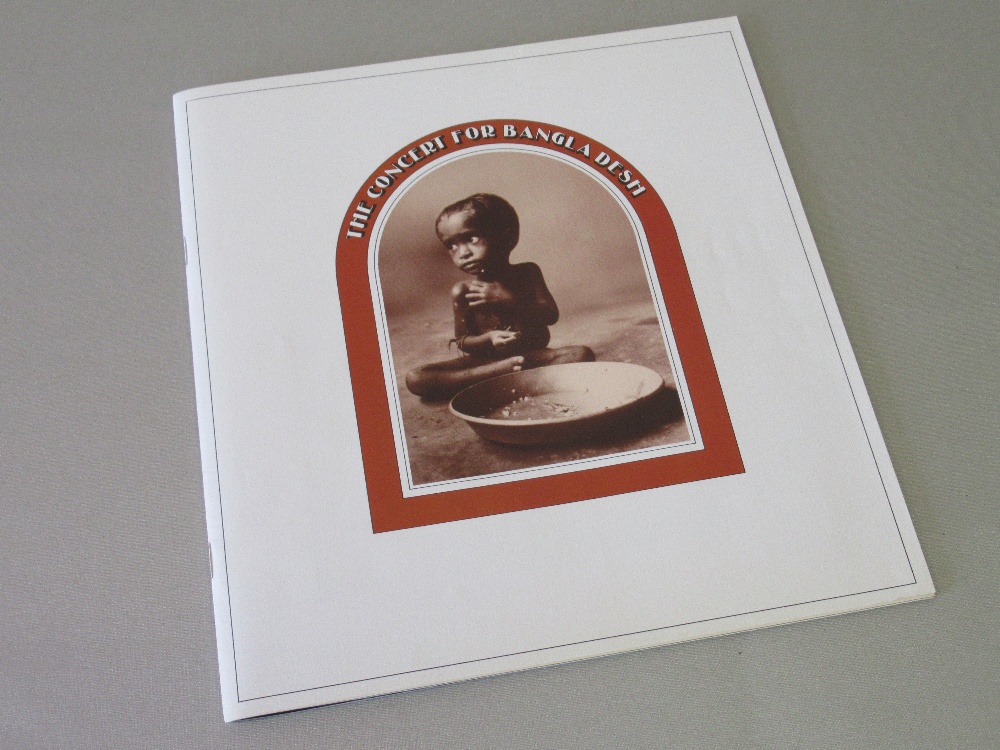 RECORD ALBUM, VARIOUS ARTISTS, 'THE CONCERT FOR BANGLADESH' IN THREE INNER SLEEVES + BOOK, BOXED [8] - Image 3 of 5