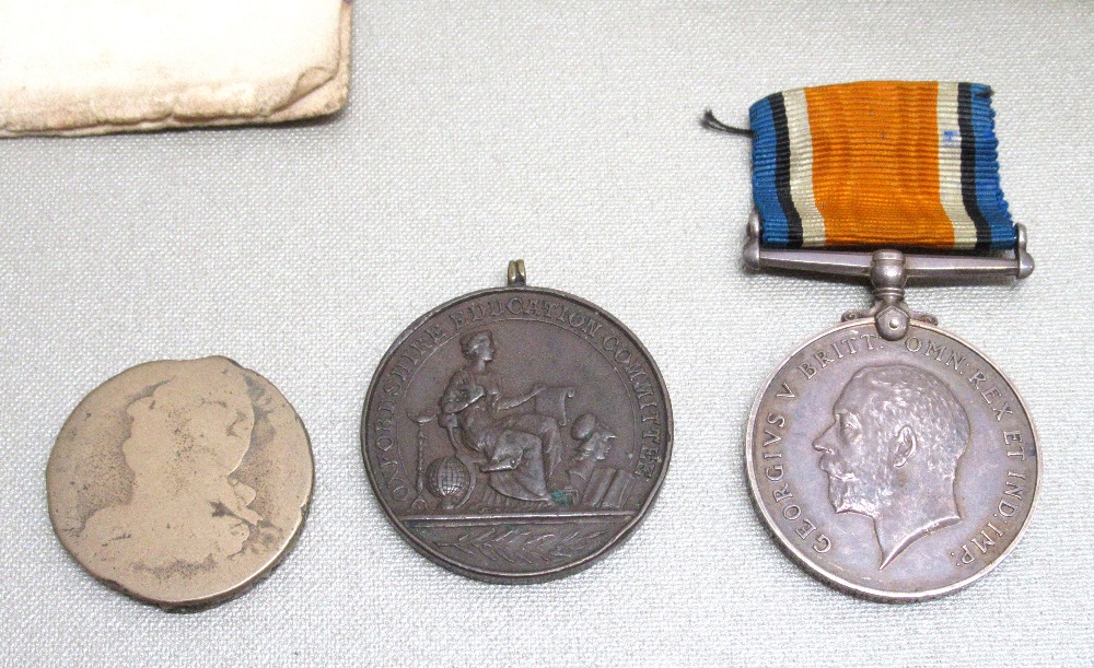 PAIR OF WORLD WAR I MEDALS AWARDED TO 13406 F. SGT. F.E. SHAYLER, RAF, COMPRISING THE WAR MEDAL - Image 3 of 12