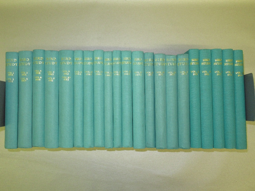 BIRD STUDY JOURNAL OF THE B.T.O., VOL. 1 1954-VOL. 26 1979, BOUND IN 21 VOLS. - Image 2 of 2
