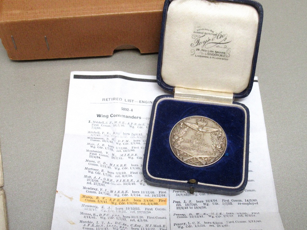 PAIR OF WORLD WAR I MEDALS AWARDED TO 13406 F. SGT. F.E. SHAYLER, RAF, COMPRISING THE WAR MEDAL - Image 6 of 12