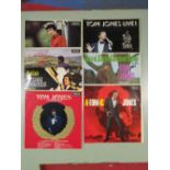 TOM JONES, 33 RPM LP's (7), JOSH WHITE (2), CREEDENCE CLEARWATER BLUE LIBERTY LABELS, ELVIS