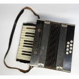 A PRE-WAR GERMAN STELDENI, ITALIAN MODEL ACCORDION.