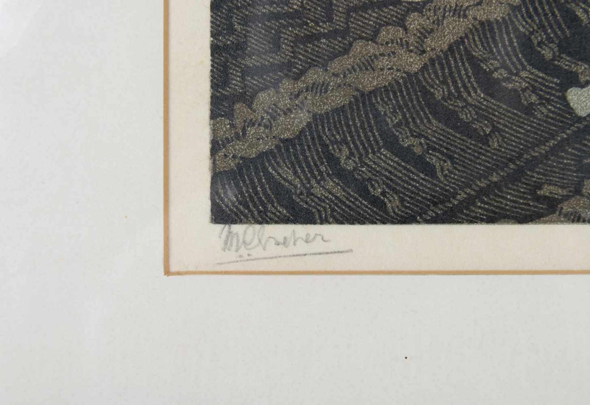 Maurits Cornelis Escher (1898-1972) 'Modderplas', gesigneerd l.o., 'eigen druk' r.o., februari 1952, - Image 3 of 8