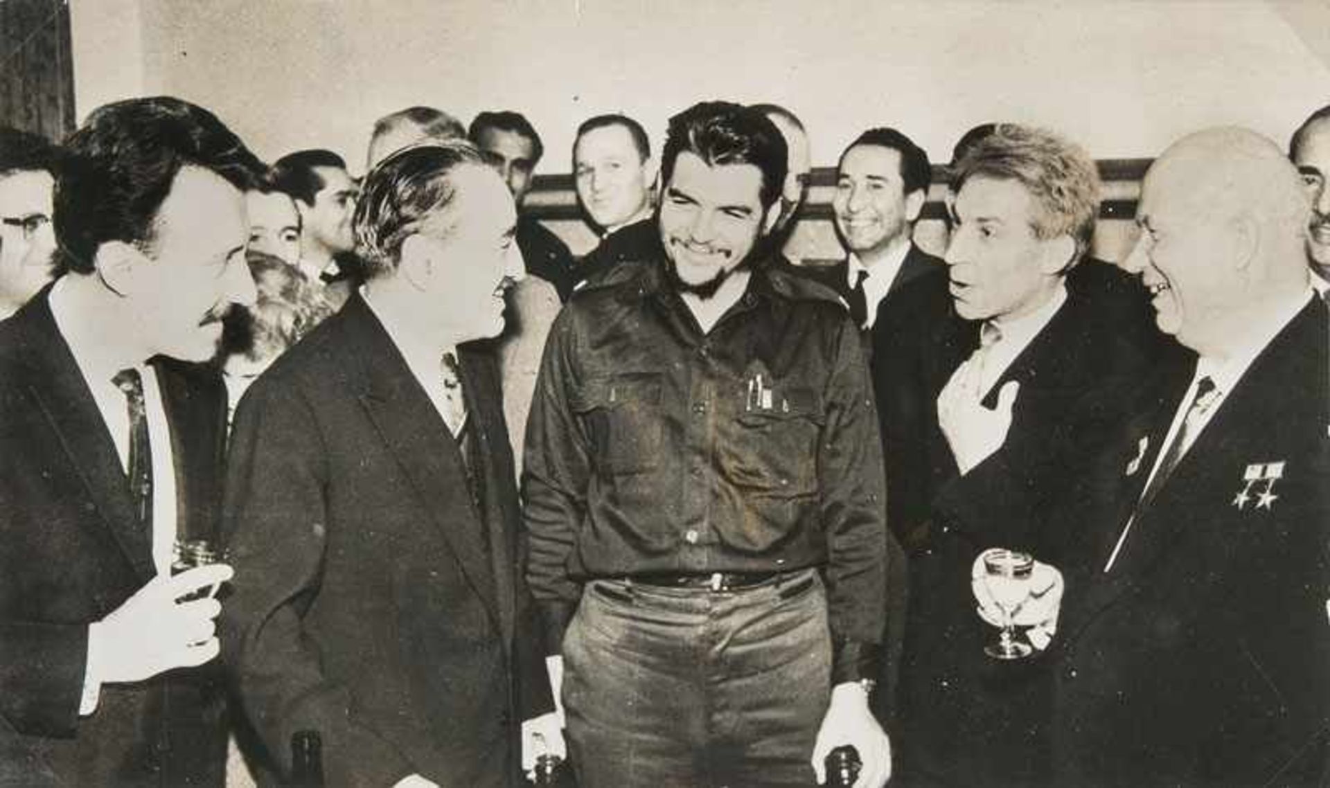 Alberto Korda (Havanna 1928 - Paris 2001) Che Guevara und Nikita Chruschtschow 1961,