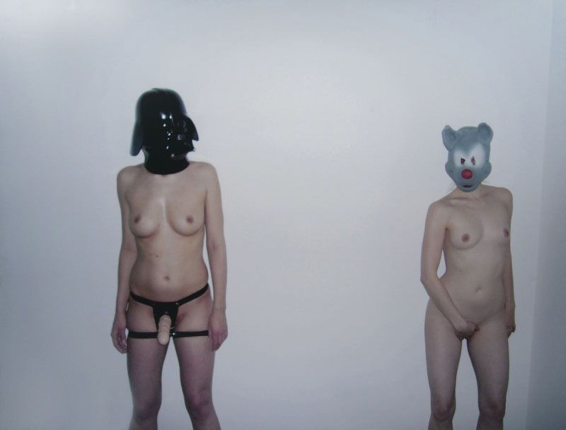 Ruby Anemic (Berlin 1975) Fuck the Girl 2007, C-Print/Kunststoff, 160 x 120 cm, ungerahmt. - Ein